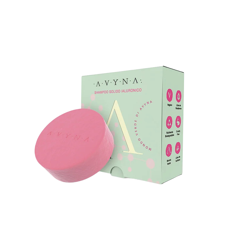 Shampoo Sólido Ialuronico 80g
